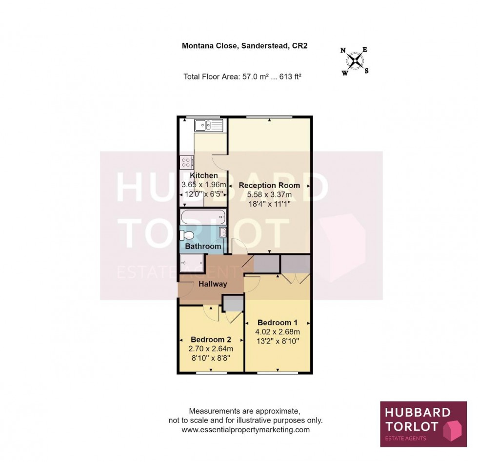 Floorplan for Sanderstead, South Croydon