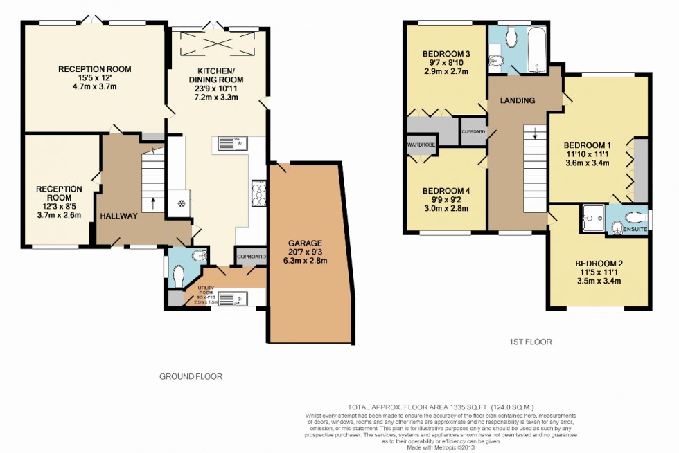 Floorplan for Purley Downs Road, South Croydon