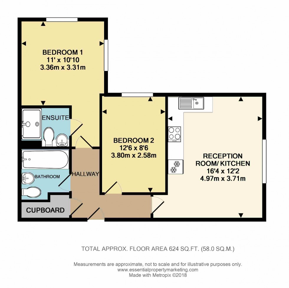 Floorplan for Mackintosh Street, Bromley