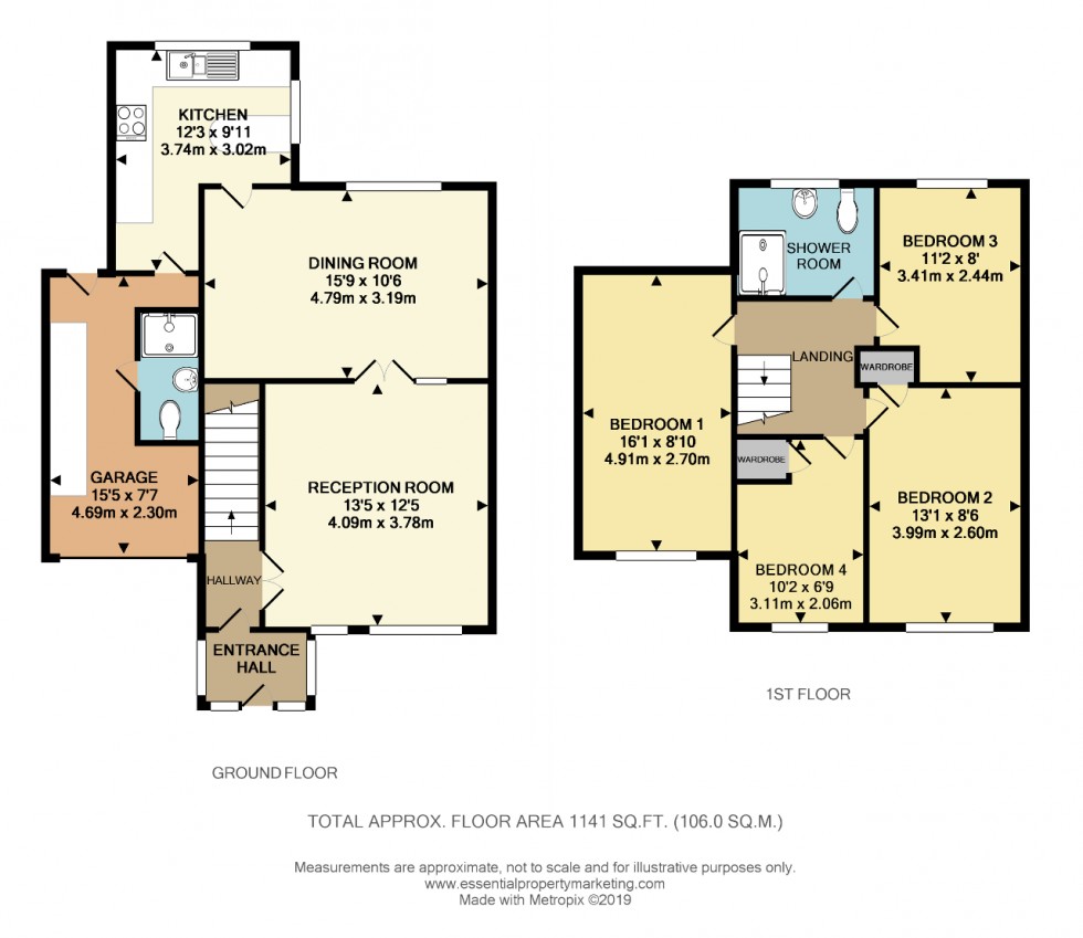 Floorplan for Bullfinch Road, South Croydon