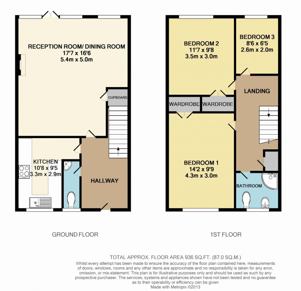 Floorplan for Limpsfield Road, Sanderstead