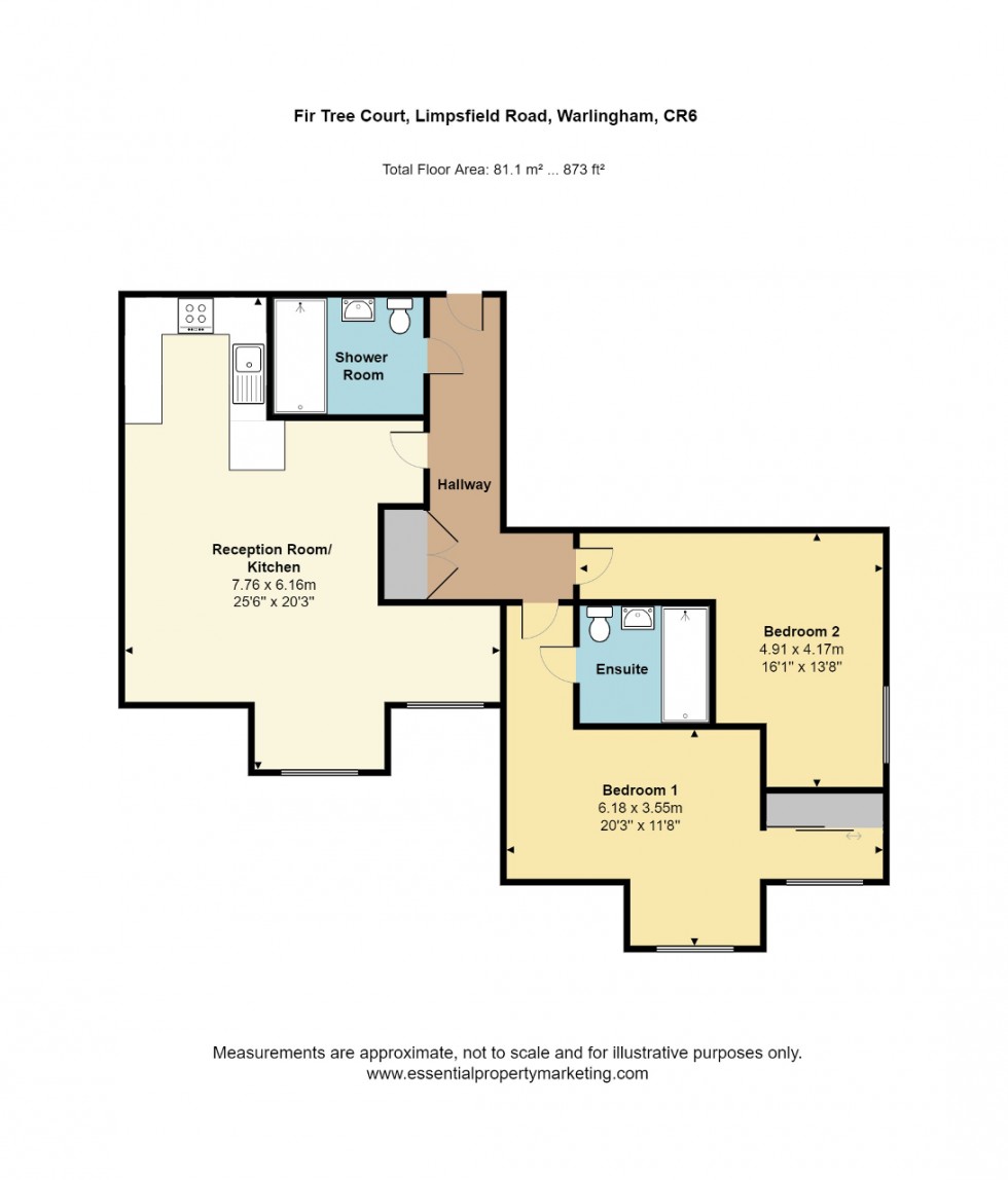 Floorplan for Limpsfield Road, Warlingham