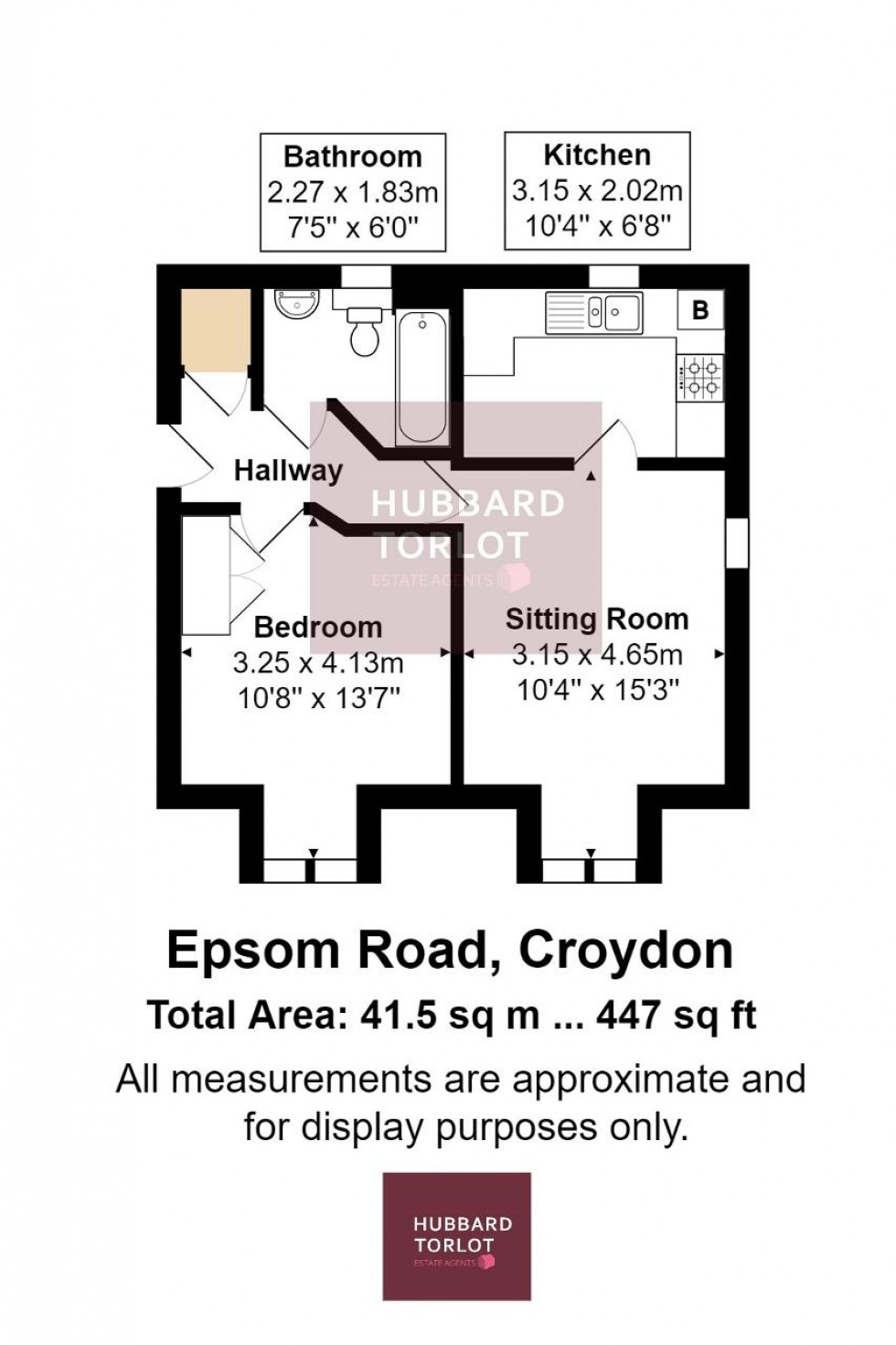 Floorplan for Epsom Road, Croydon