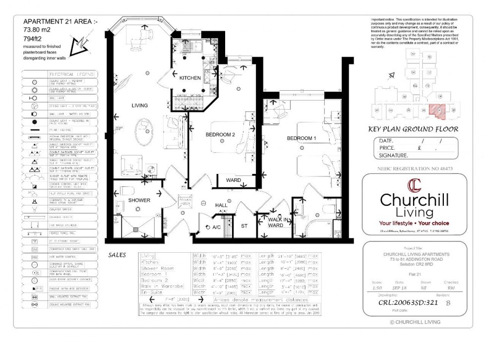 Floorplan for Addington Road, South Croydon