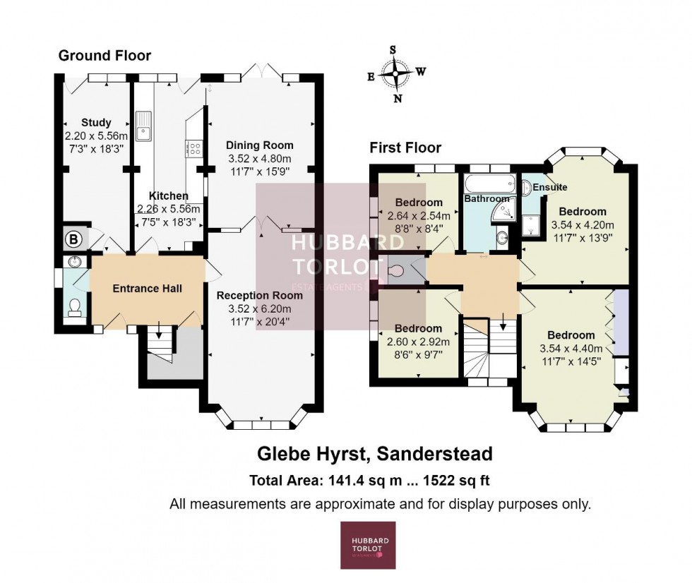Floorplan for Glebe Hyrst, Sanderstead
