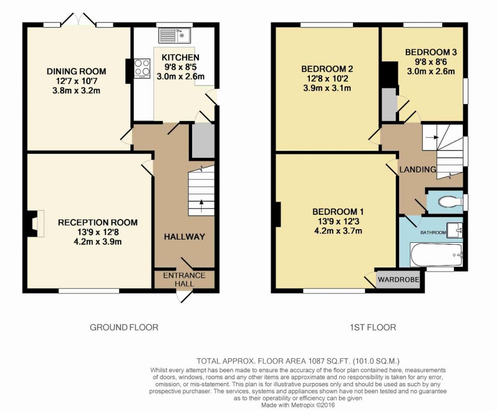 Floorplan for Limpsfield Road, Sanderstead