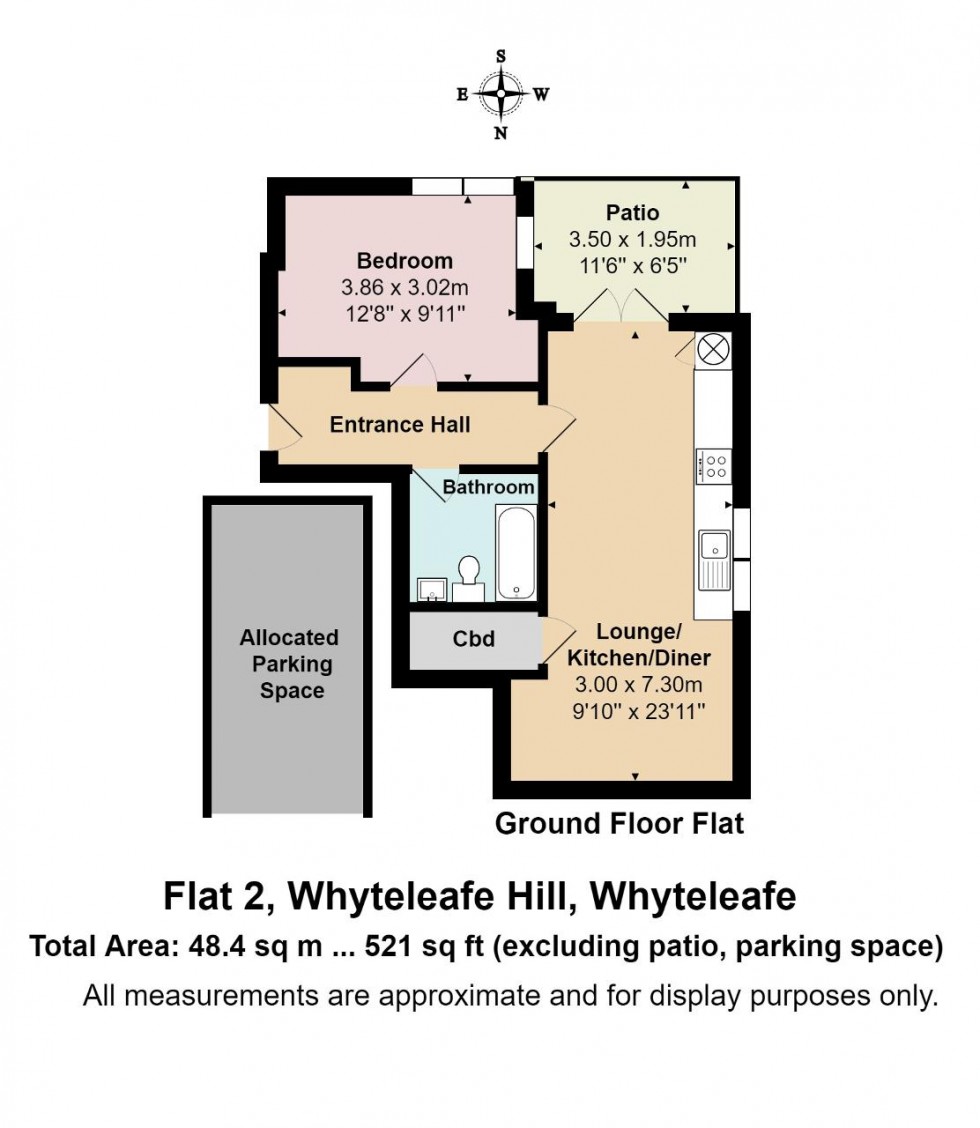 Floorplan for Whyteleafe Hill, Whyteleafe
