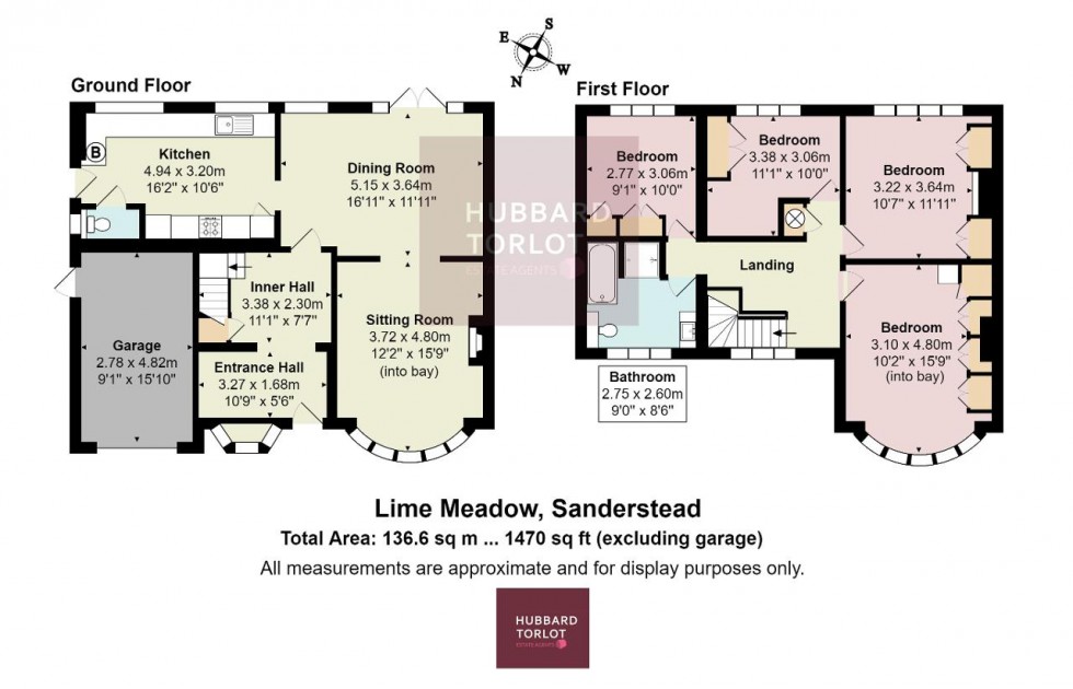 Floorplan for Lime Meadow Avenue, Sanderstead