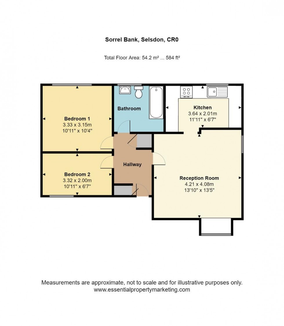 Floorplan for Foretdale, Selsdon