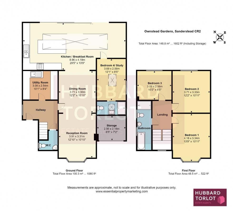 Floorplan for Ownstead Gardens, Sanderstead