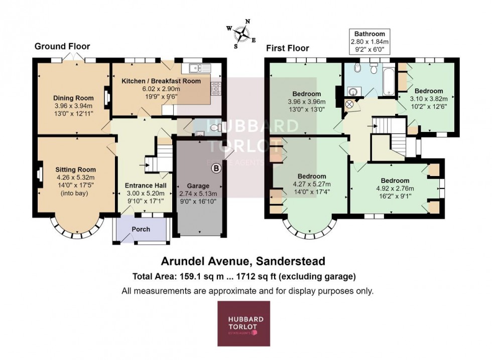 Floorplan for Arundel Avenue, Sanderstead