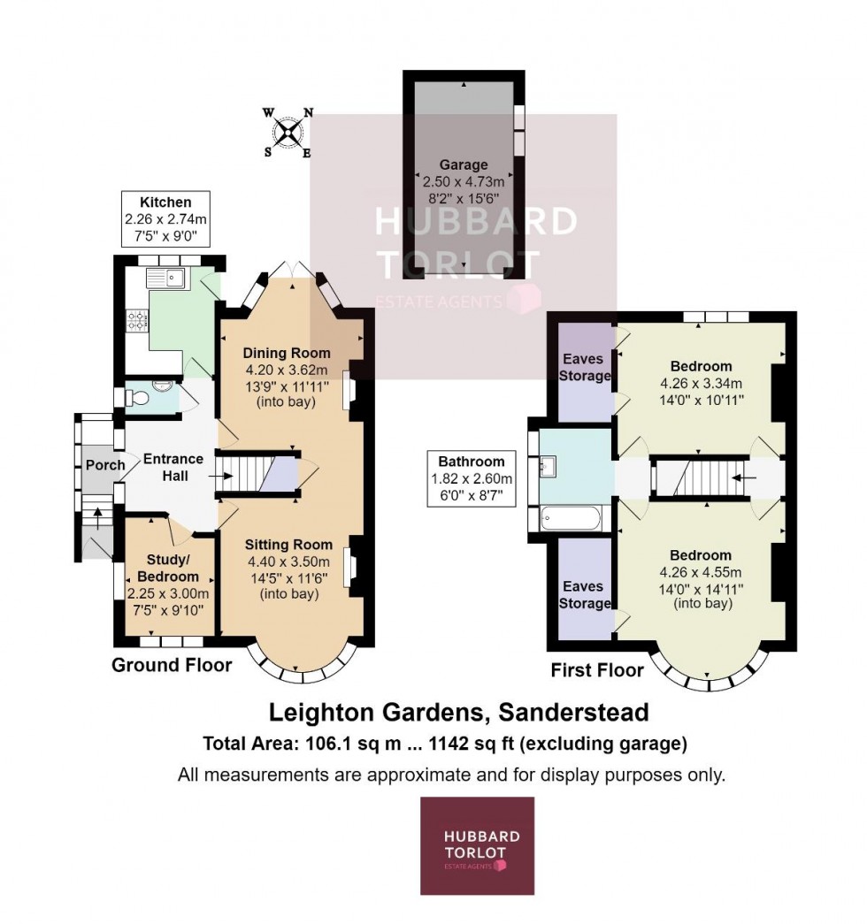 Floorplan for Leighton Gardens, Sanderstead