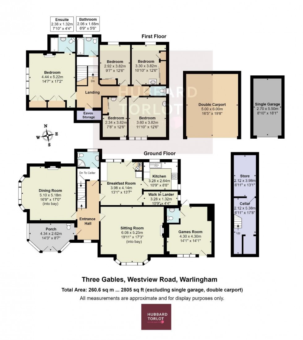 Floorplan for Westview Road, Warlingham