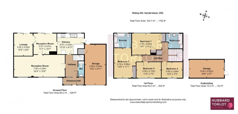 Floorplan for Sanderstead, South Croydon