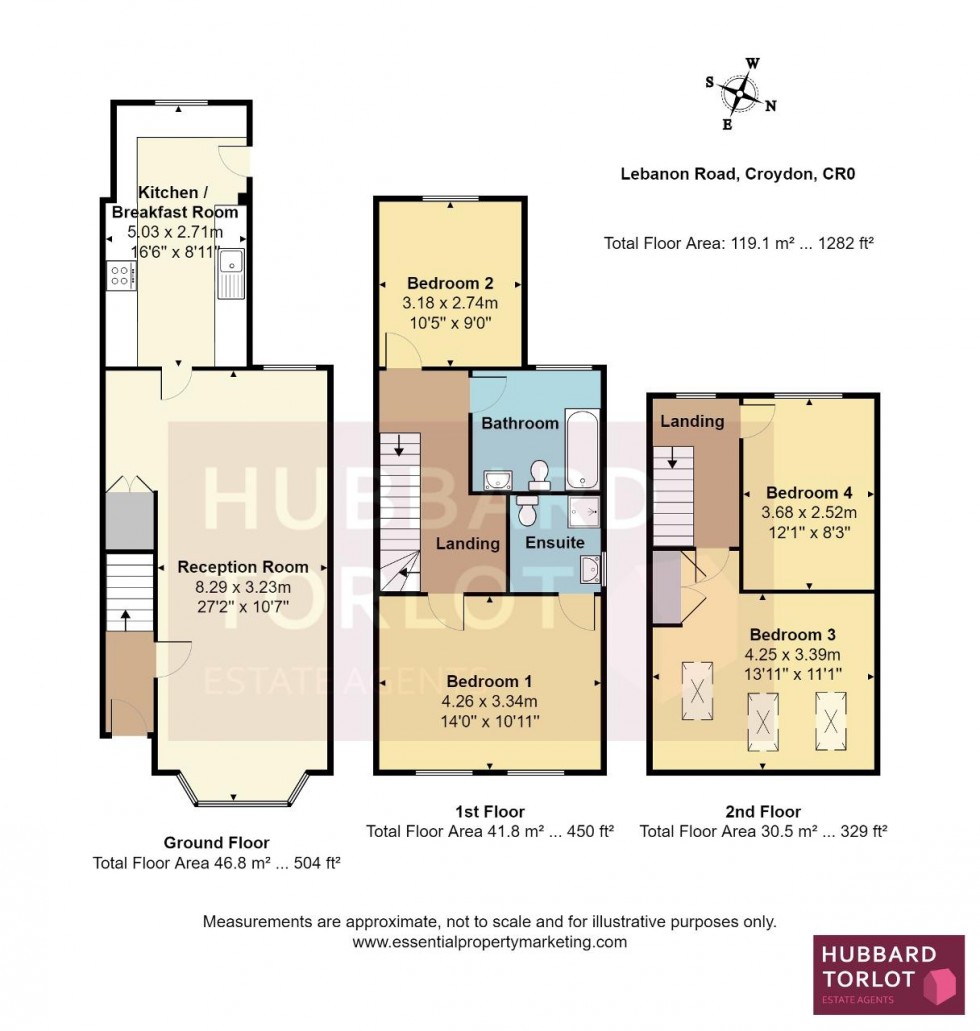 Floorplan for Lebanon Road, East Croydon