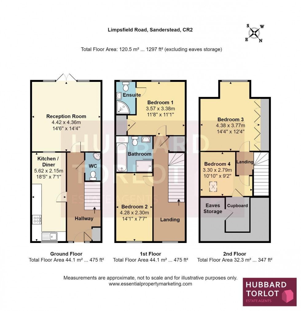 Floorplan for Limpsfield Road, Sanderstead