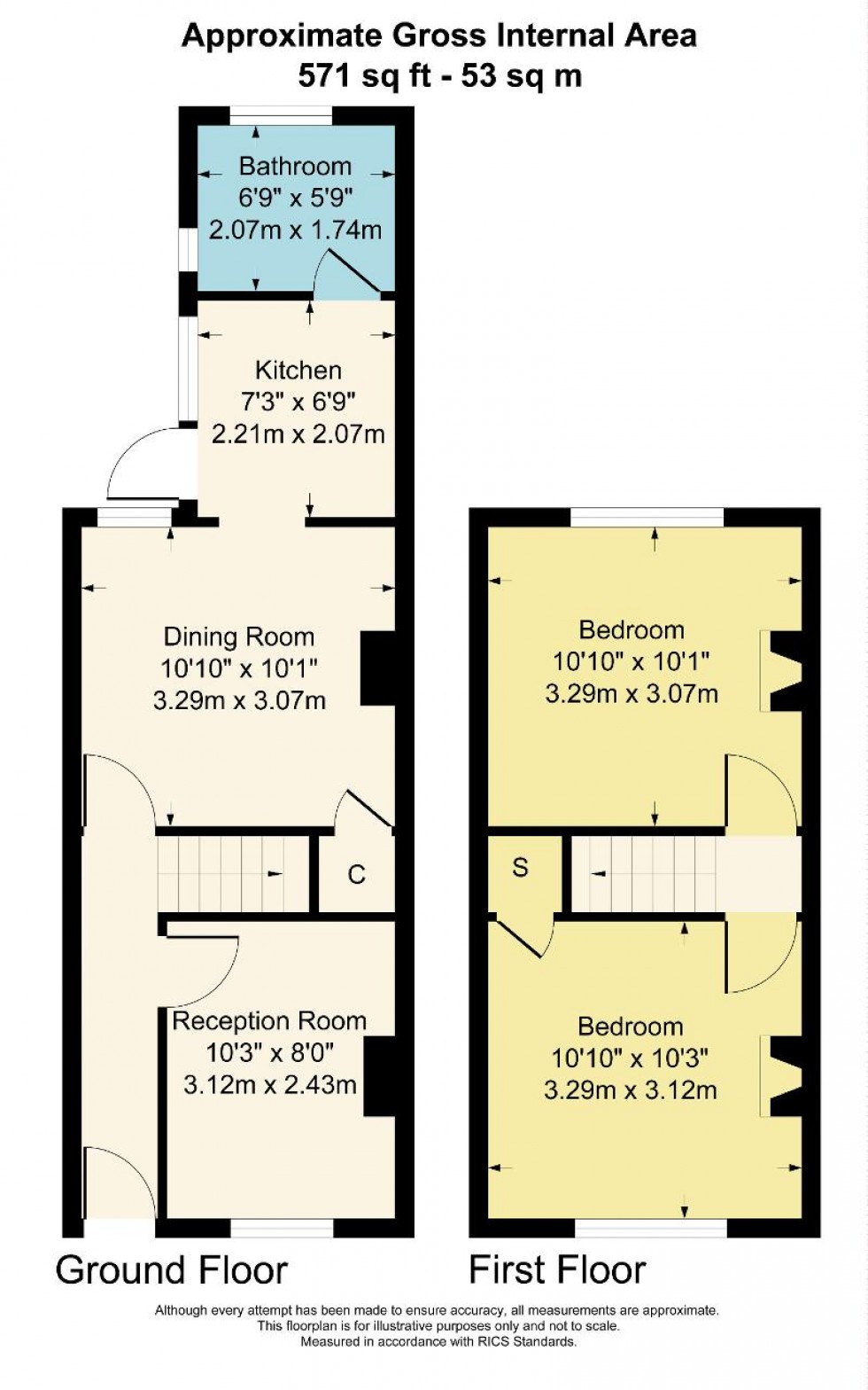 Floorplan for Sanderstead Road, Sanderstead