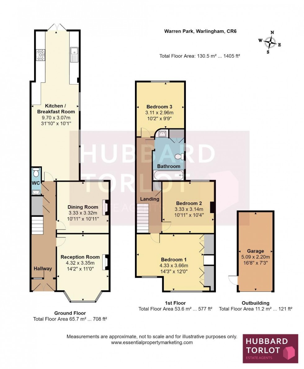 Floorplan for Warren Park, Warlingham