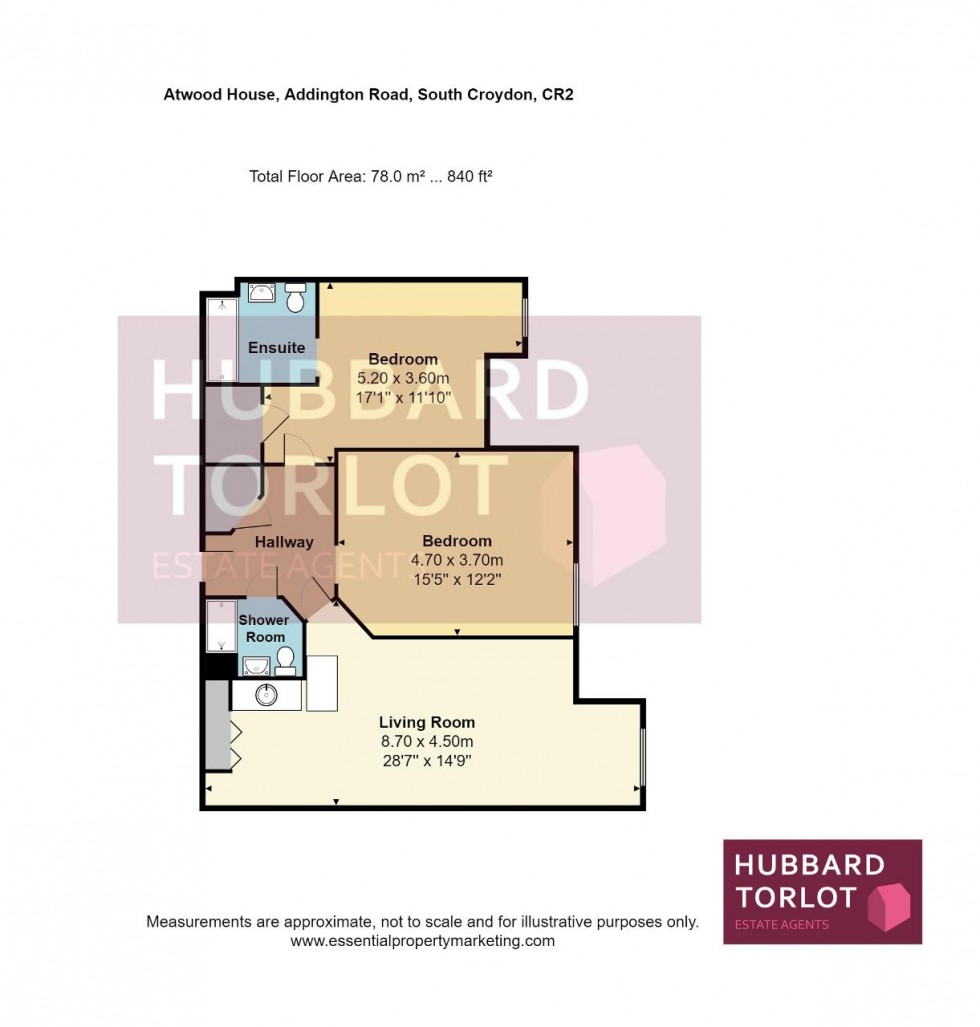 Floorplan for Addington Road, Sanderstead