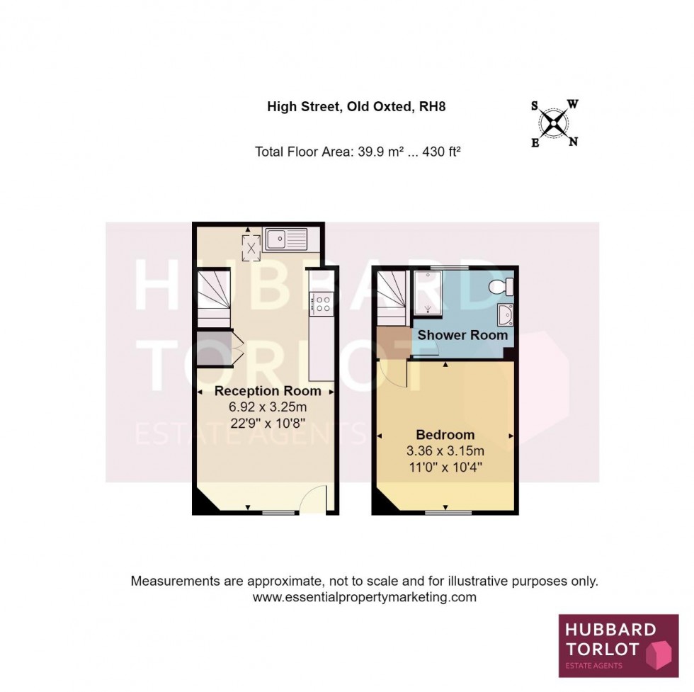 Floorplan for High Street, Old Oxted