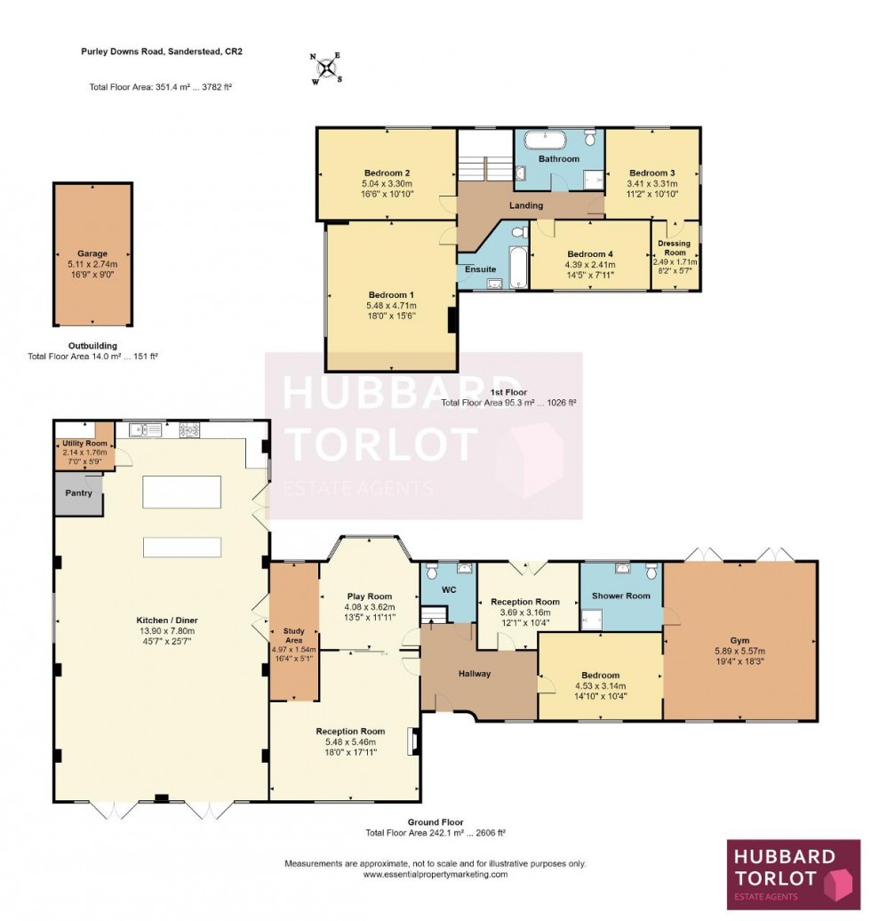 Floorplan for Purley Downs Road, Sanderstead