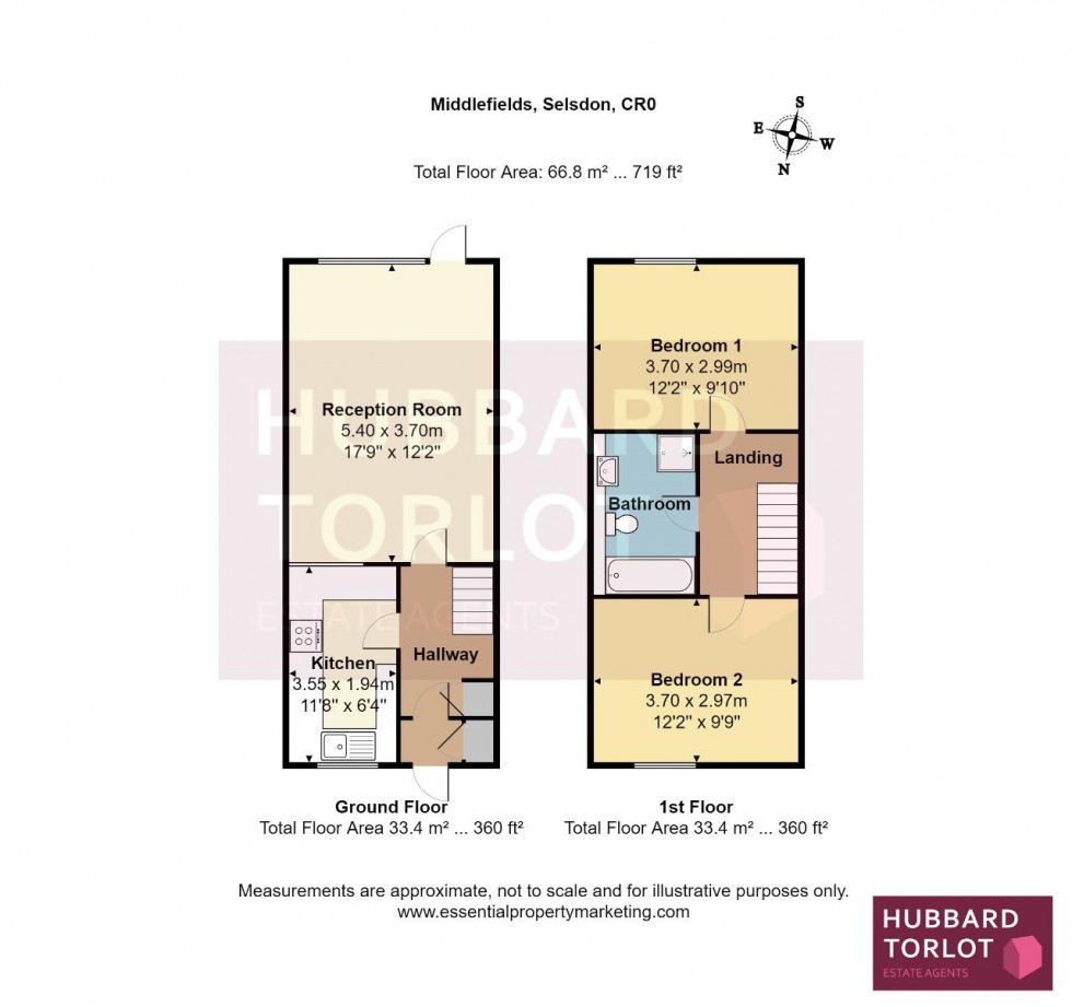 Floorplan for Forestdale, Croydon