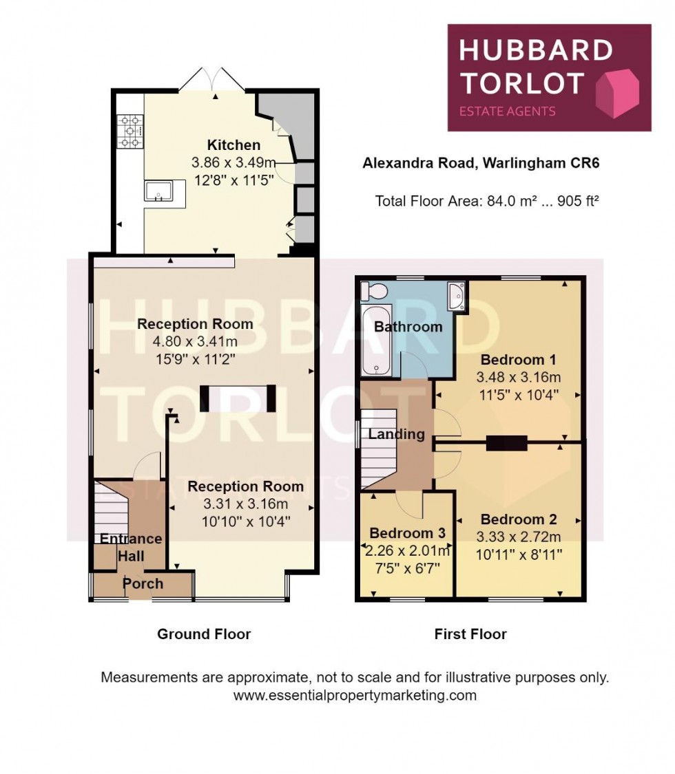 Floorplan for Alexandra Road, Warlingham