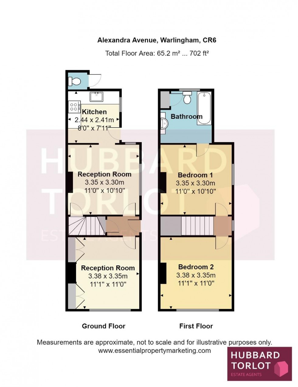 Floorplan for Alexandra Avenue, Warlingham