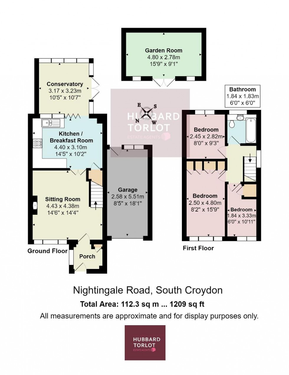 Floorplan for Selsdon Vale, South Croydon