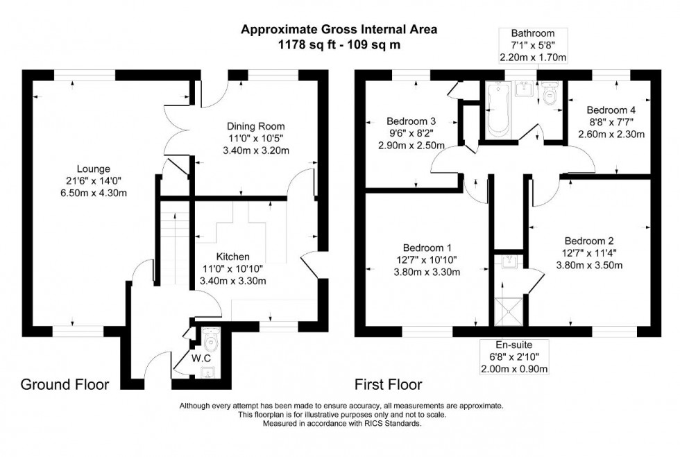 Floorplan for Maywater Close, Sanderstead