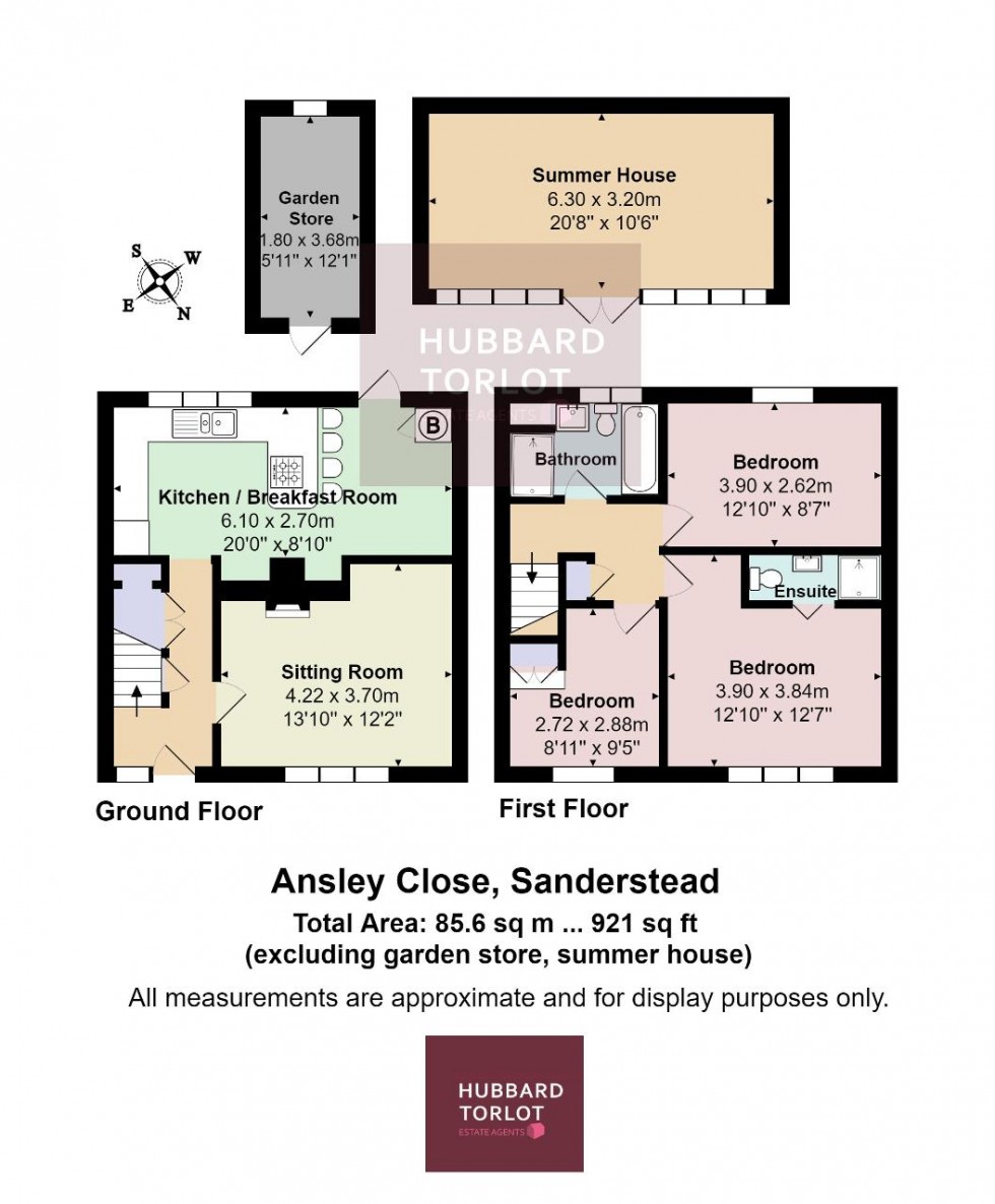 Floorplan for Ansley Close, Sanderstead