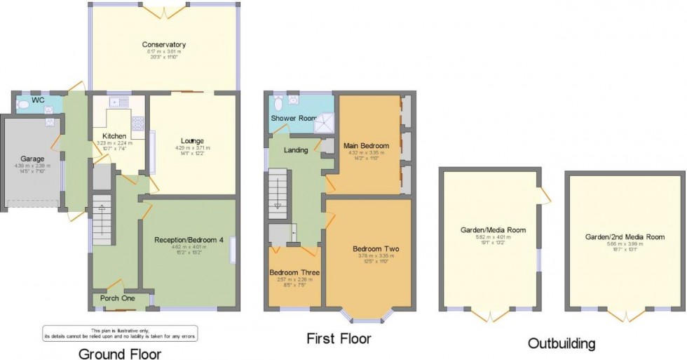 Floorplan for Littleheath Road, South Croydon