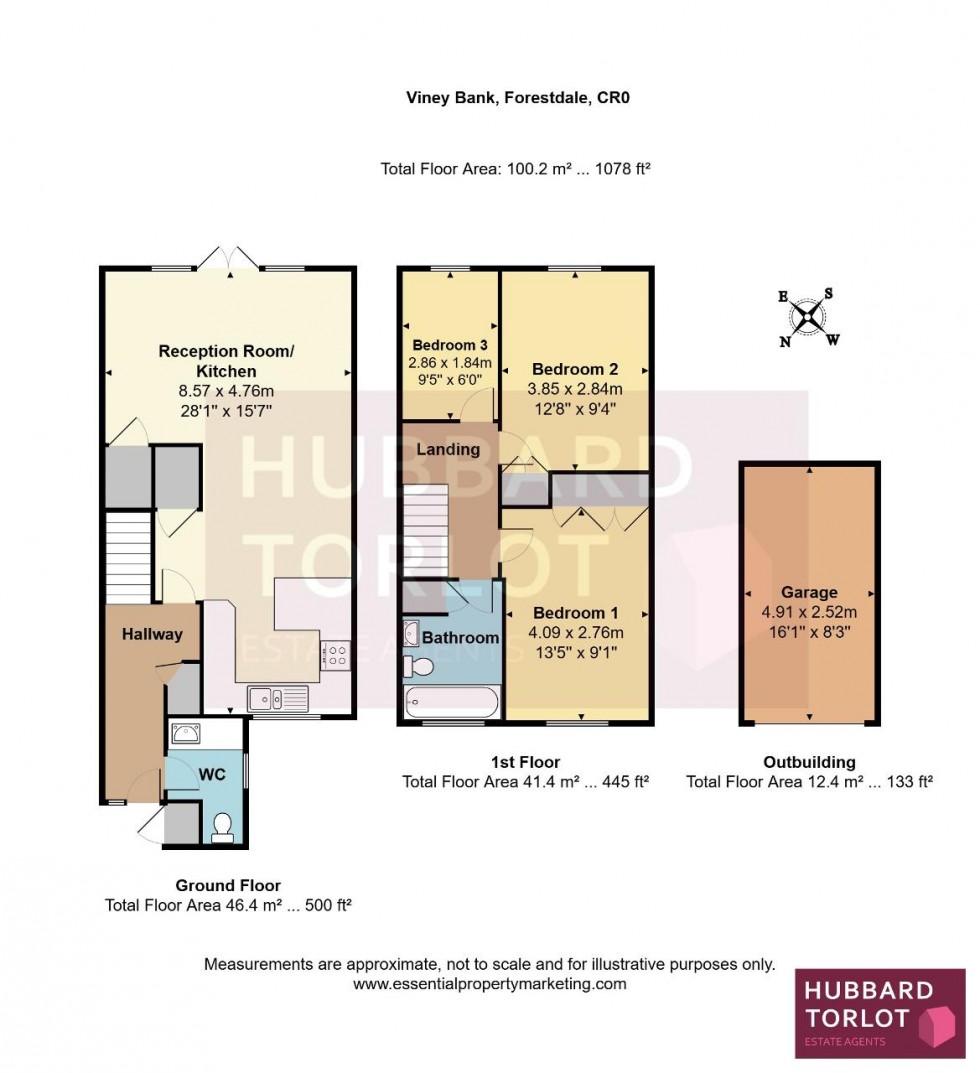 Floorplan for Viney Bank, South Croydon