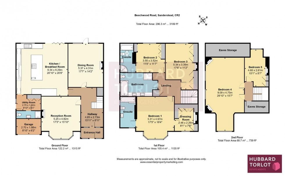 Floorplan for Beechwood Road, Sanderstead