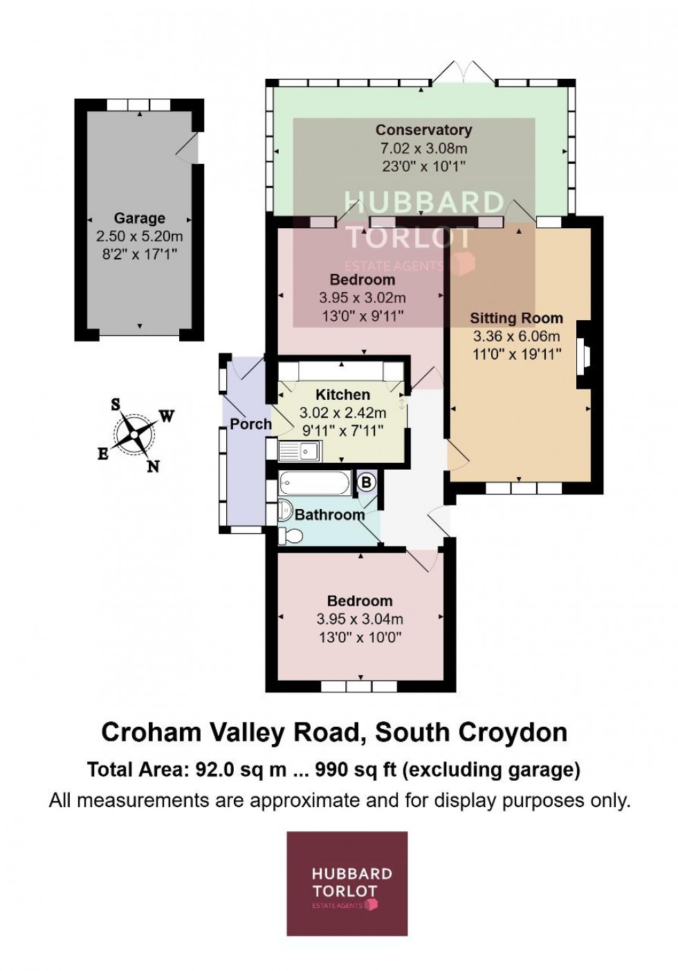 Floorplan for Croham Valley Road, South Croydon