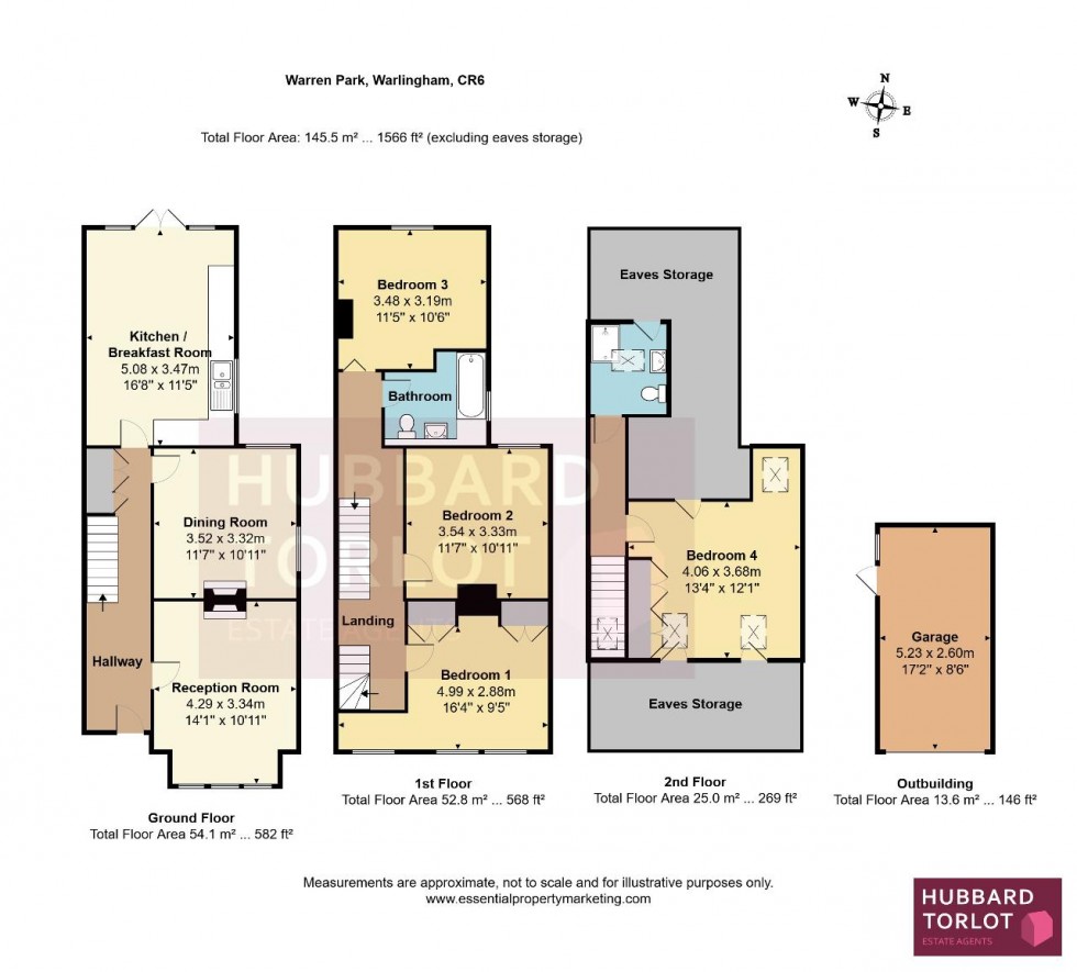 Floorplan for Warren Park, Warlingham