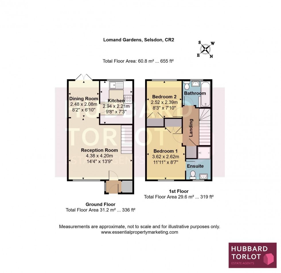 Floorplan for Lomond Gardens, Selsdon