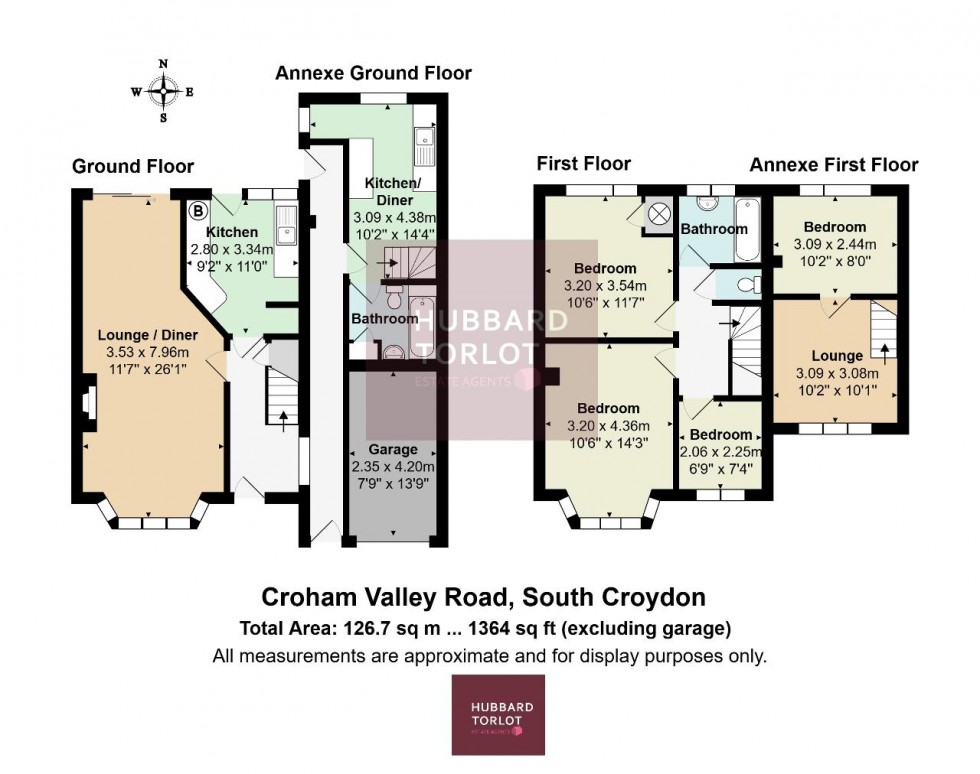 Floorplan for Croham Valley Road, South Croydon