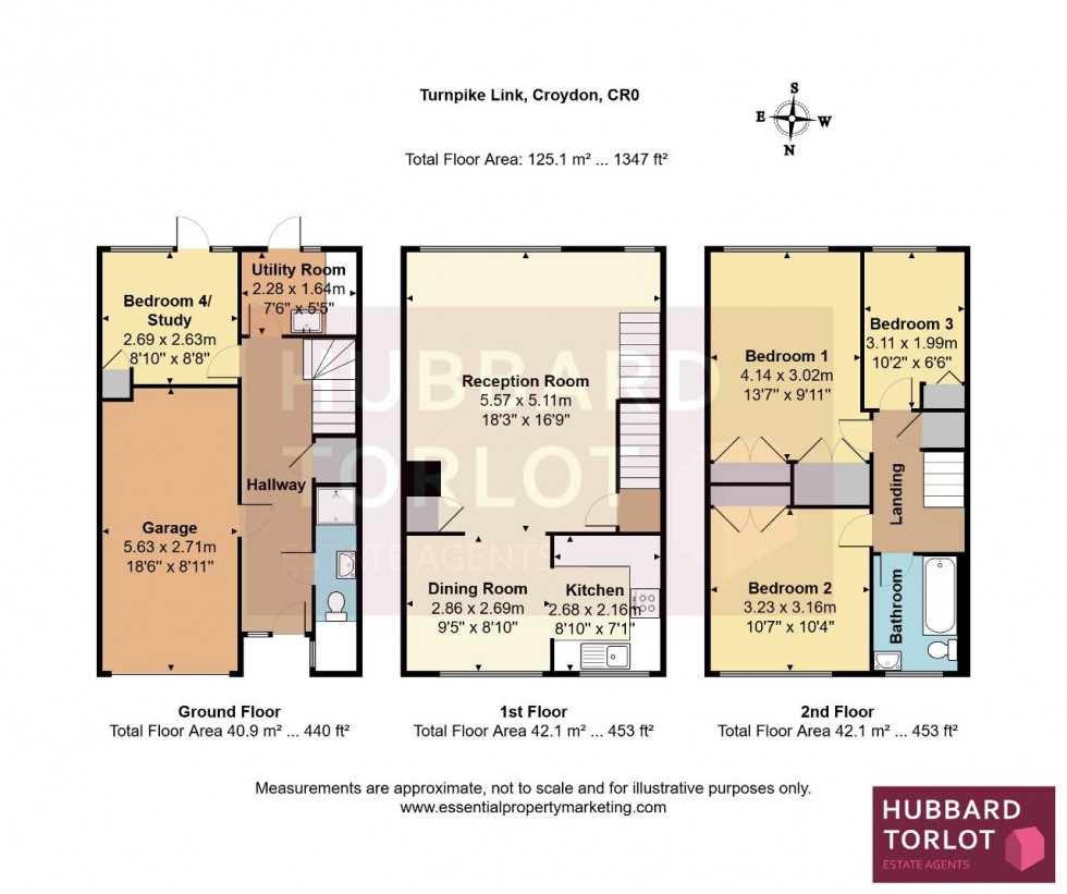 Floorplan for Turnpike Link, Croydon