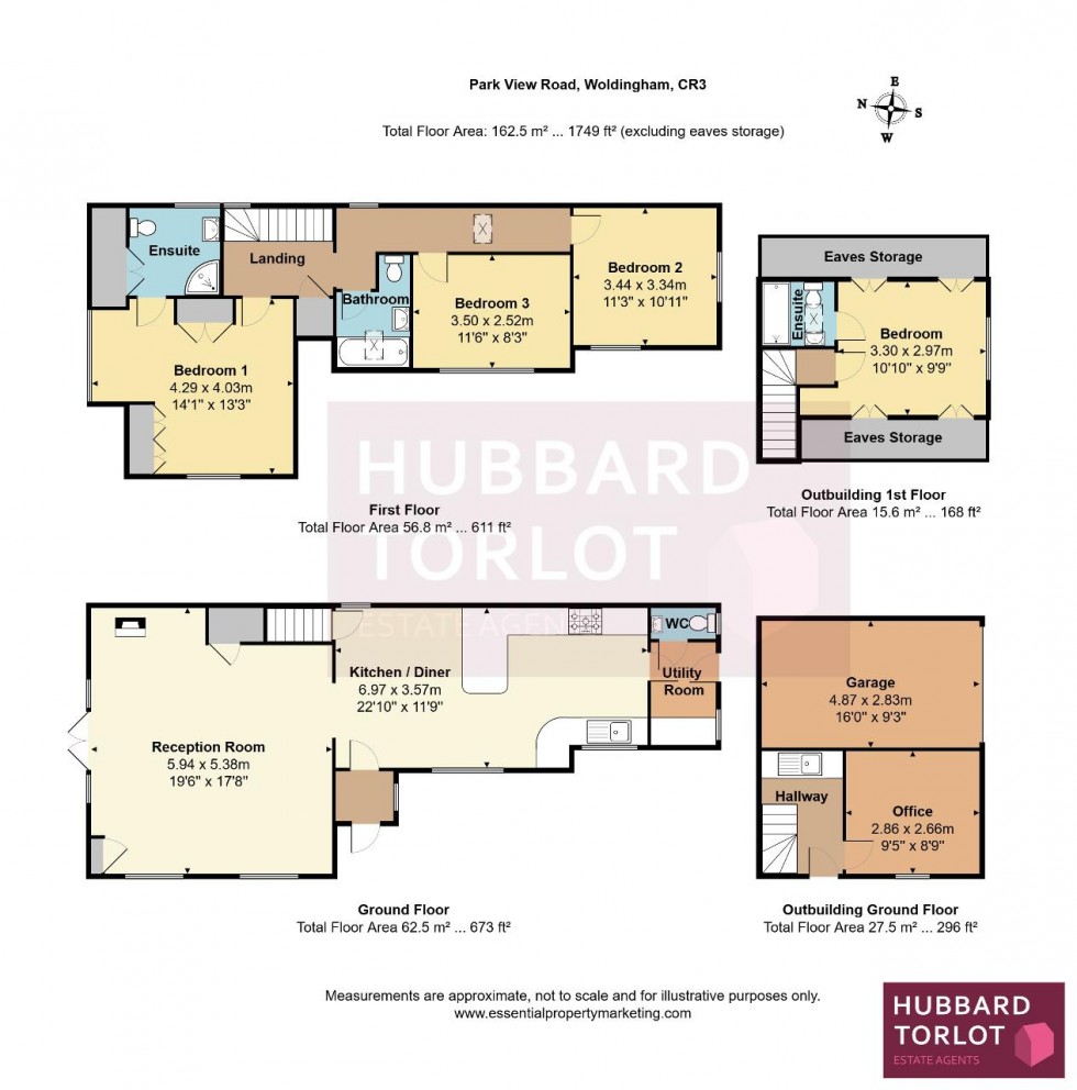 Floorplan for Park View Road, Woldingham