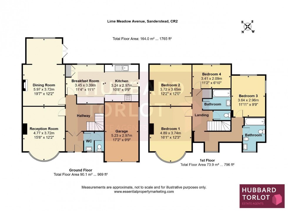 Floorplan for Sanderstead, South Croydon