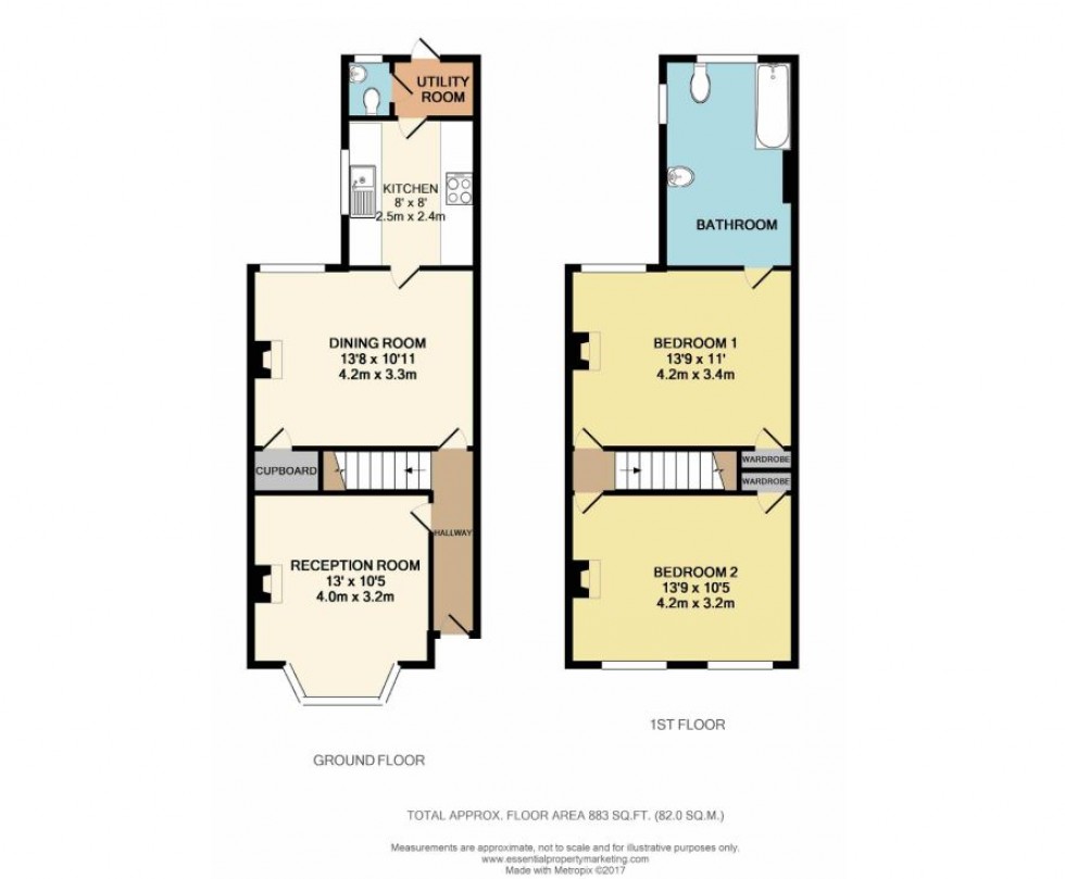 Floorplan for Churchill Road, South Croydon