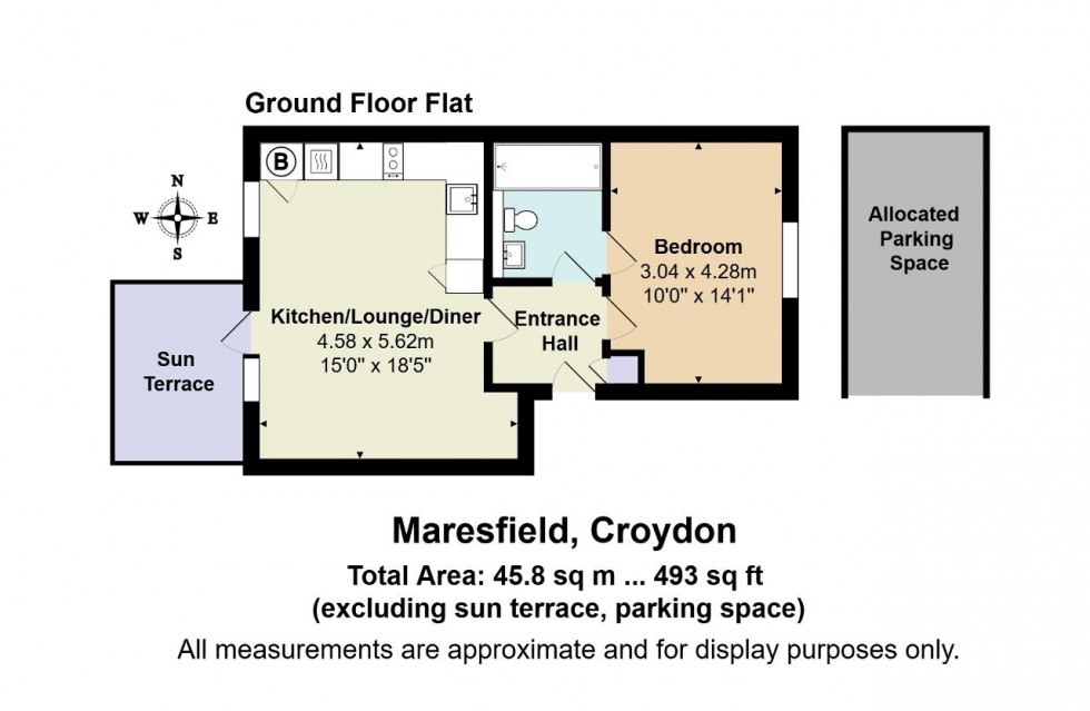 Floorplan for Chepstow Road, Croydon