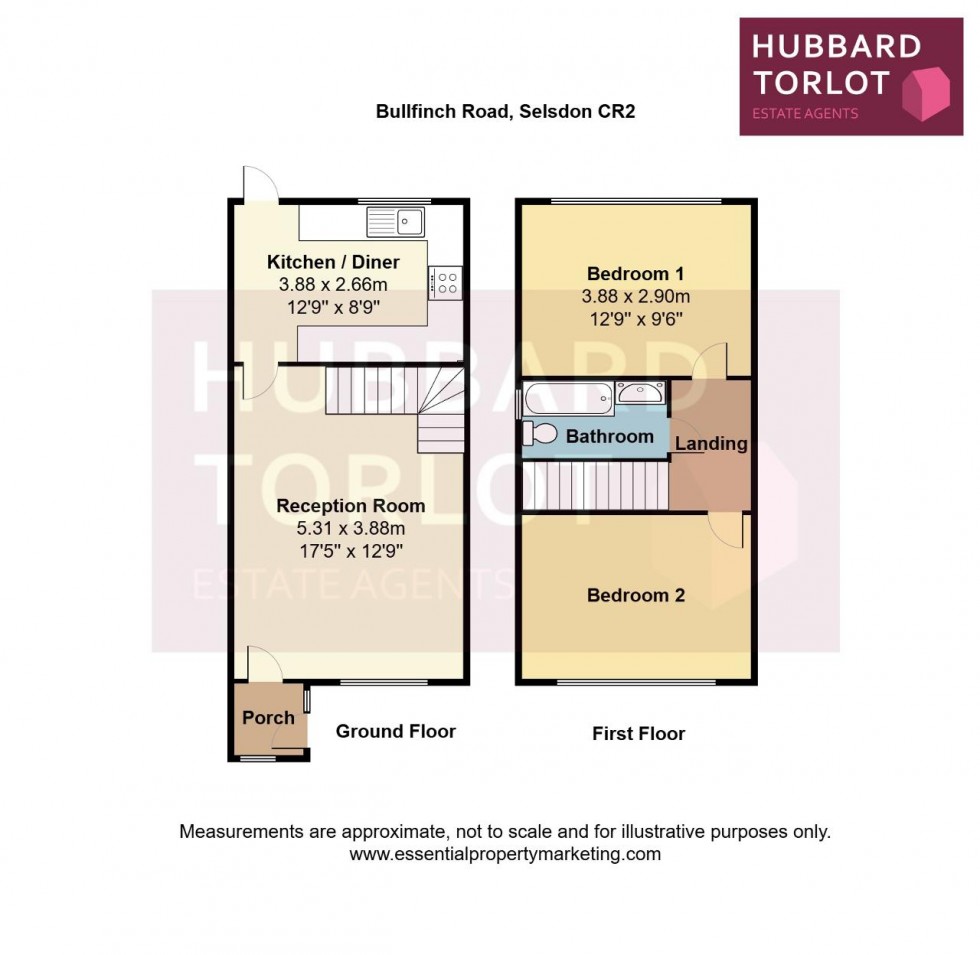 Floorplan for Selsdon, South Croydon