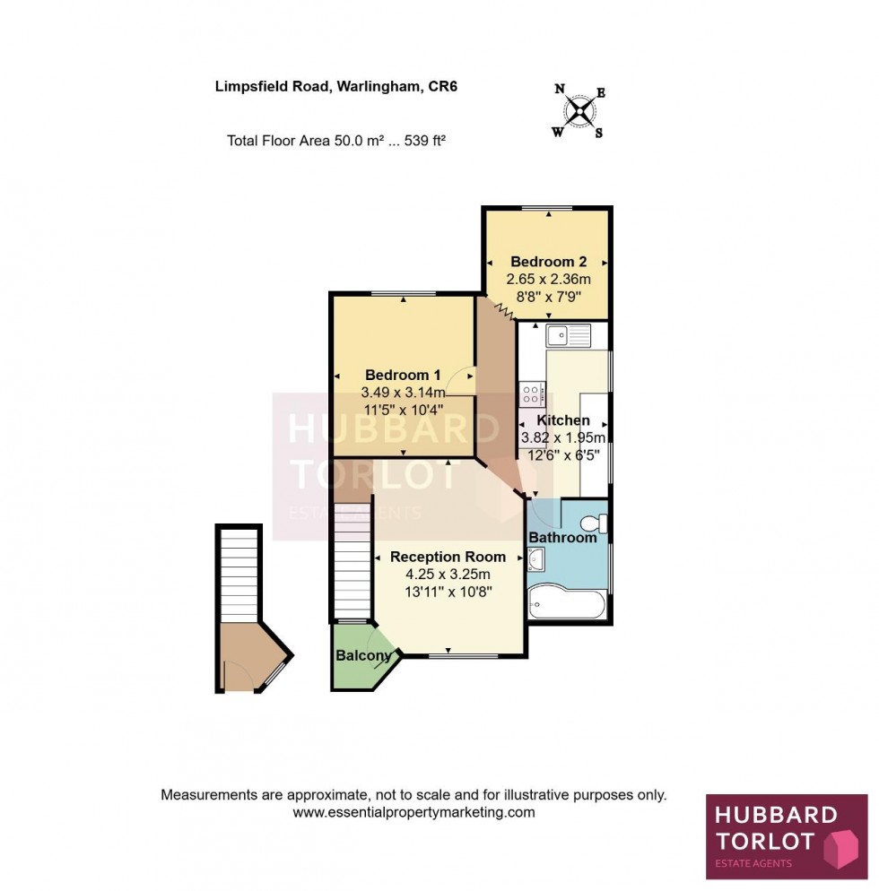 Floorplan for Limpsfield Road, Warlingham