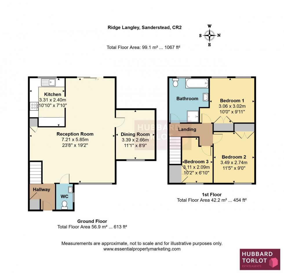 Floorplan for Sanderstead, South Croydon