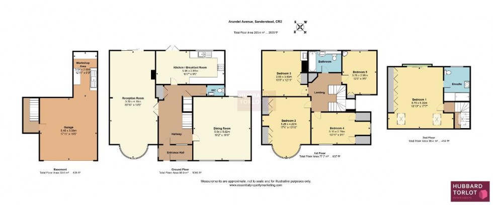 Floorplan for Arundel Avenue, Sanderstead, South Croydon