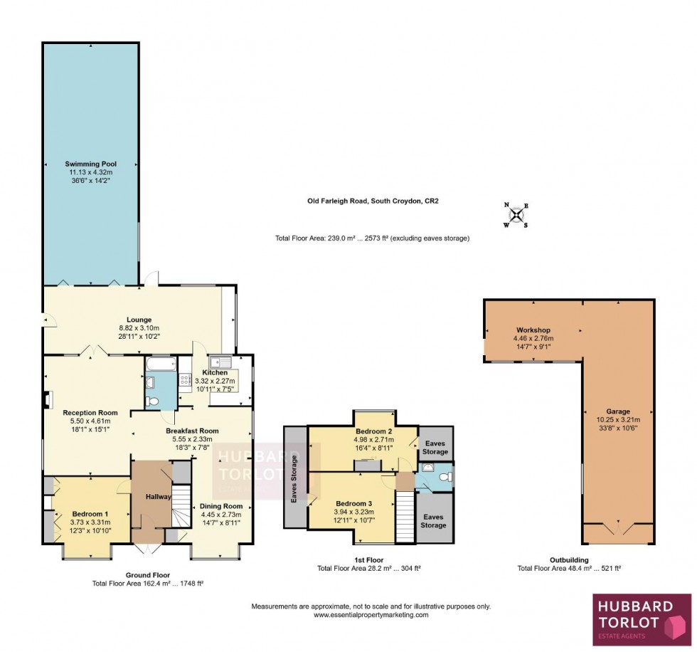 Floorplan for Old Farleigh Road, Selsdon