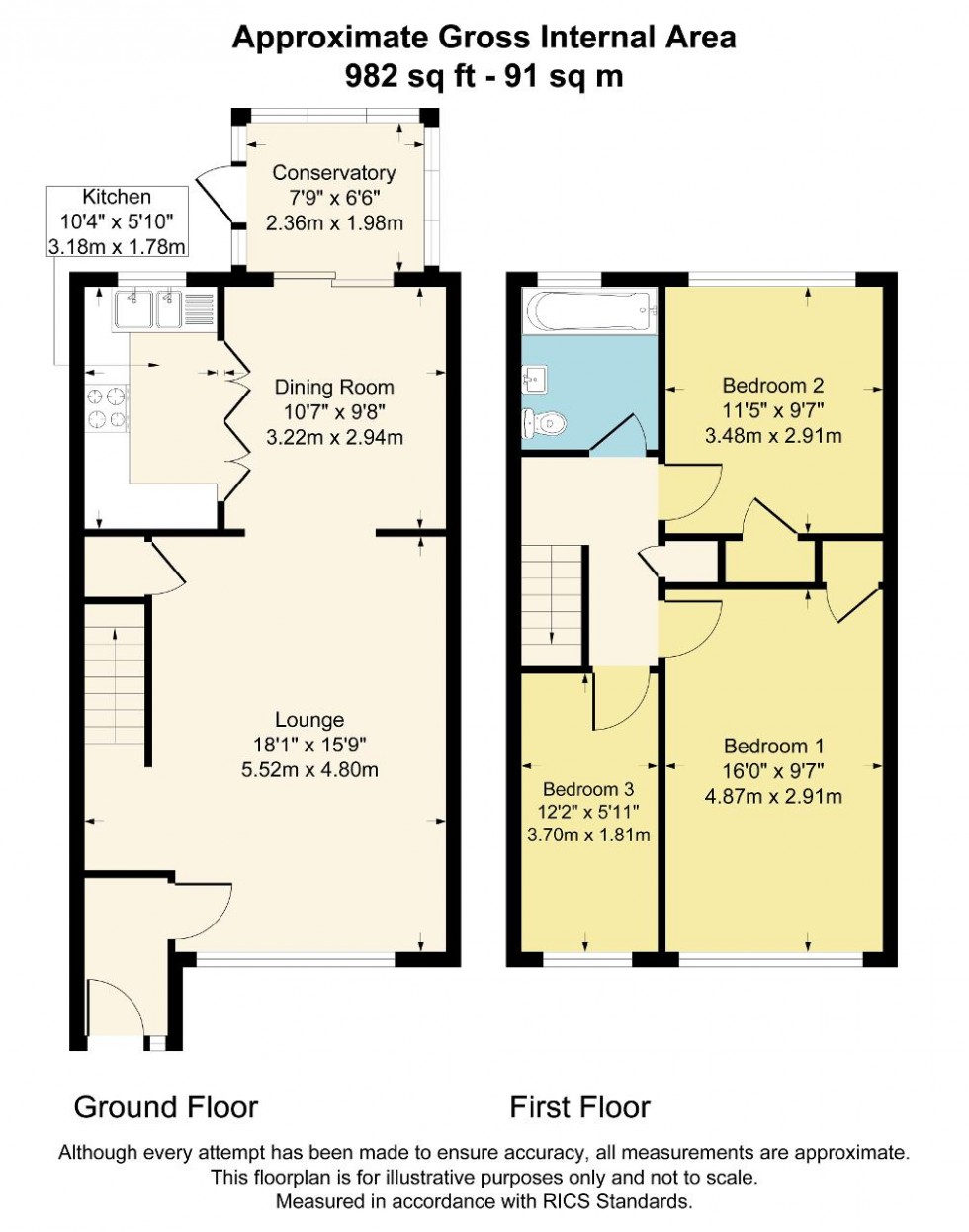 Floorplan for Court Wood Lane, Croydon
