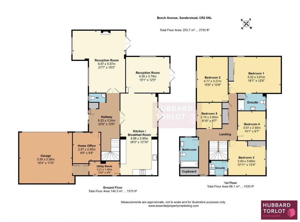 Floorplan for Sanderstead, South Croydon